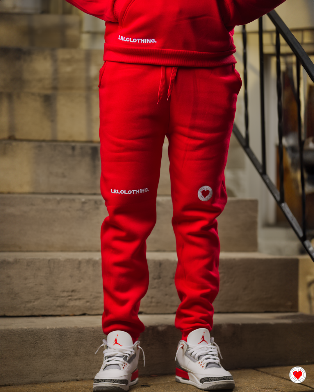 Red sweatsuit men shop
