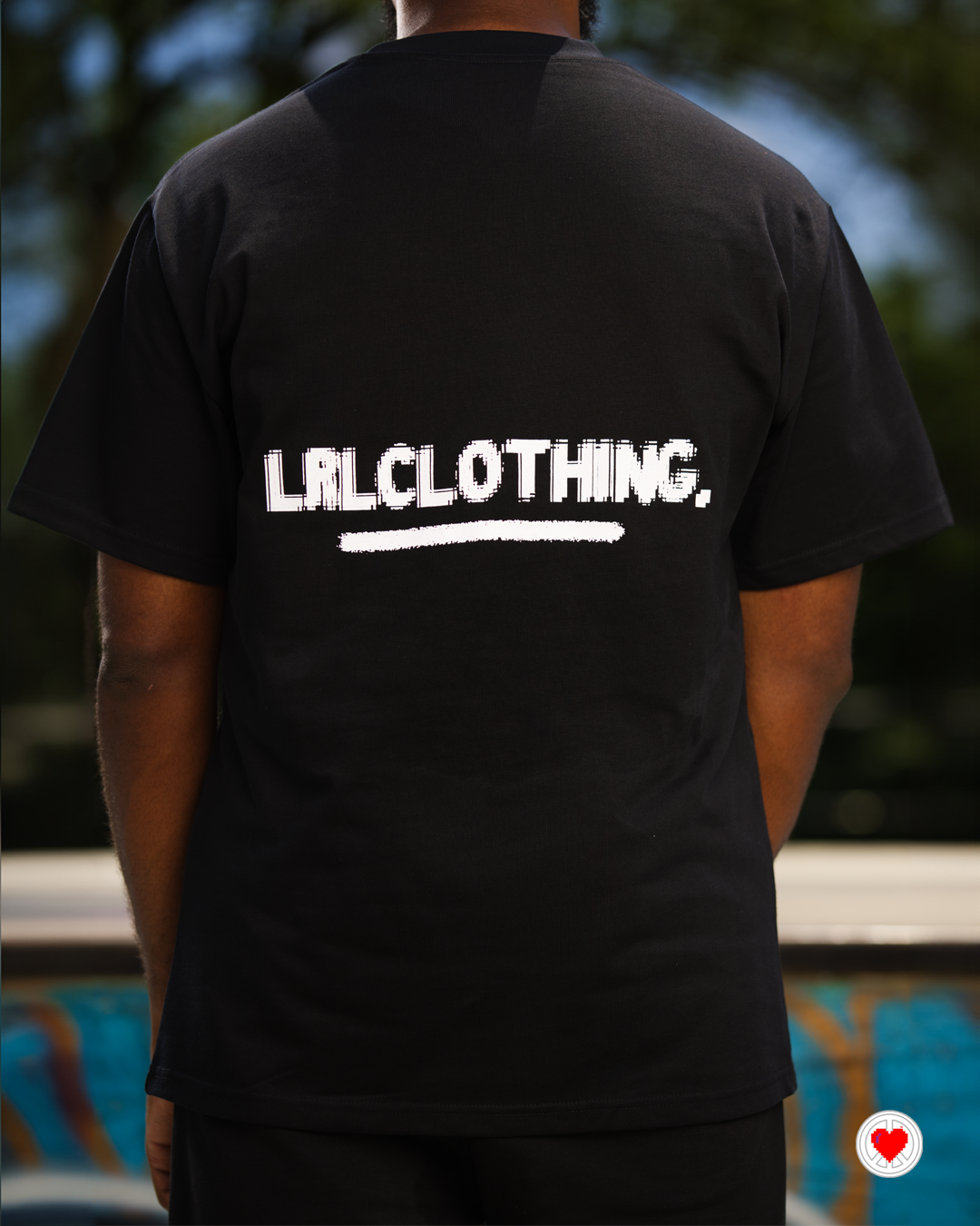 “Unisex Black & White Visionary Tee”