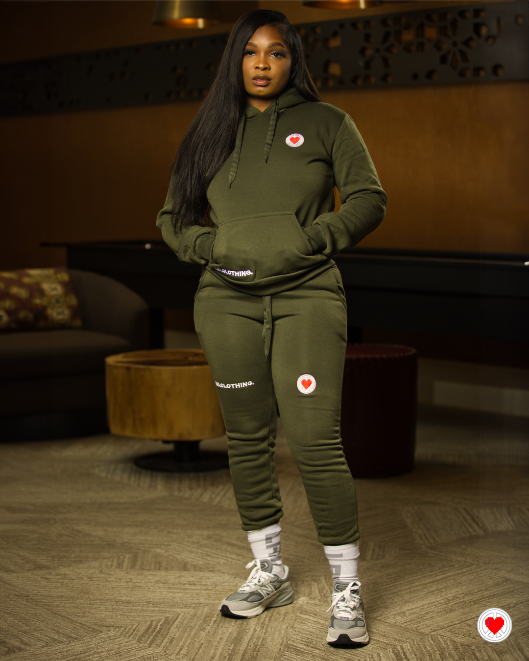 Green sweatsuit online