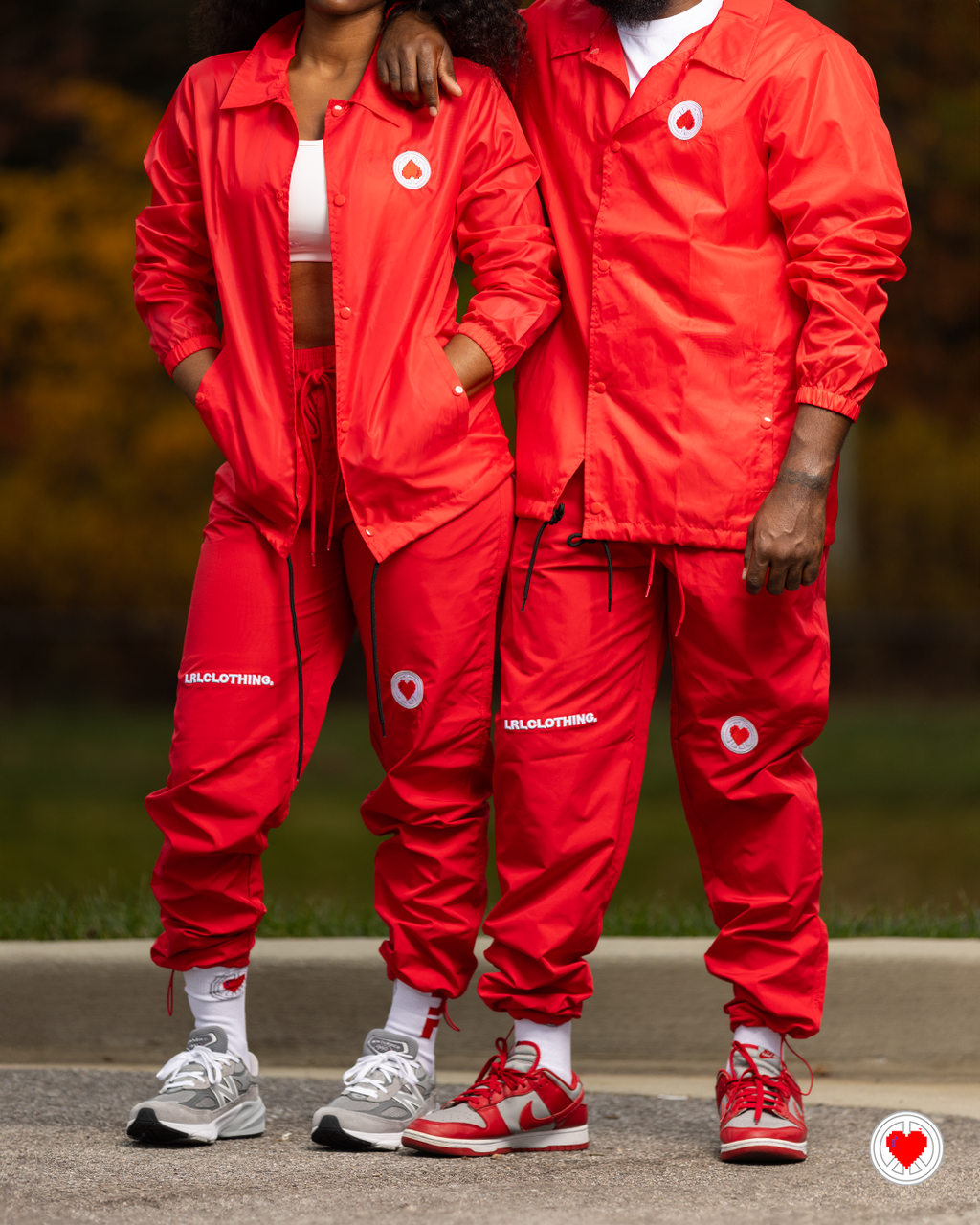 “Unisex Red Swish Swish 2.0 Pants”