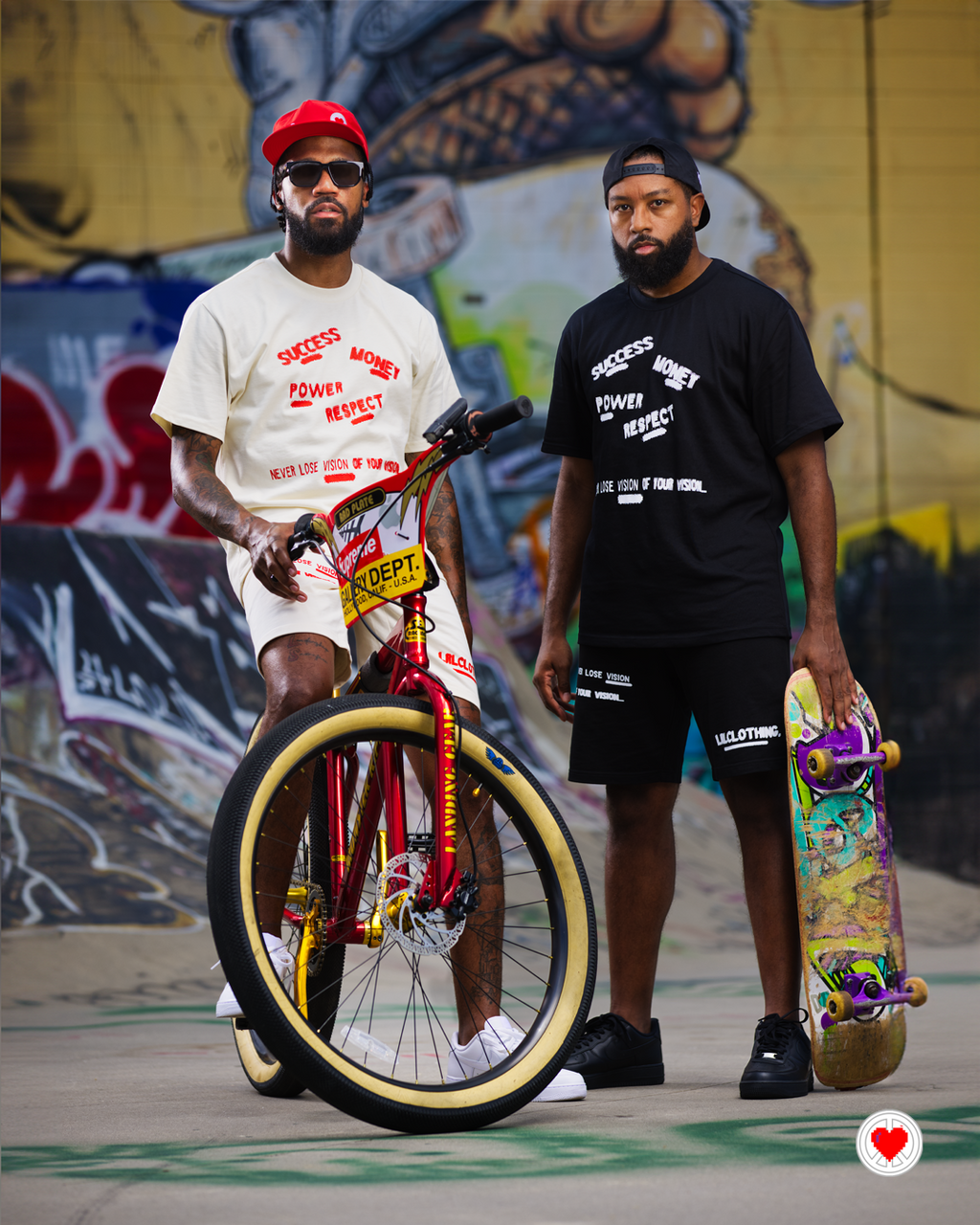 “Unisex Black & White Visionary Shorts”