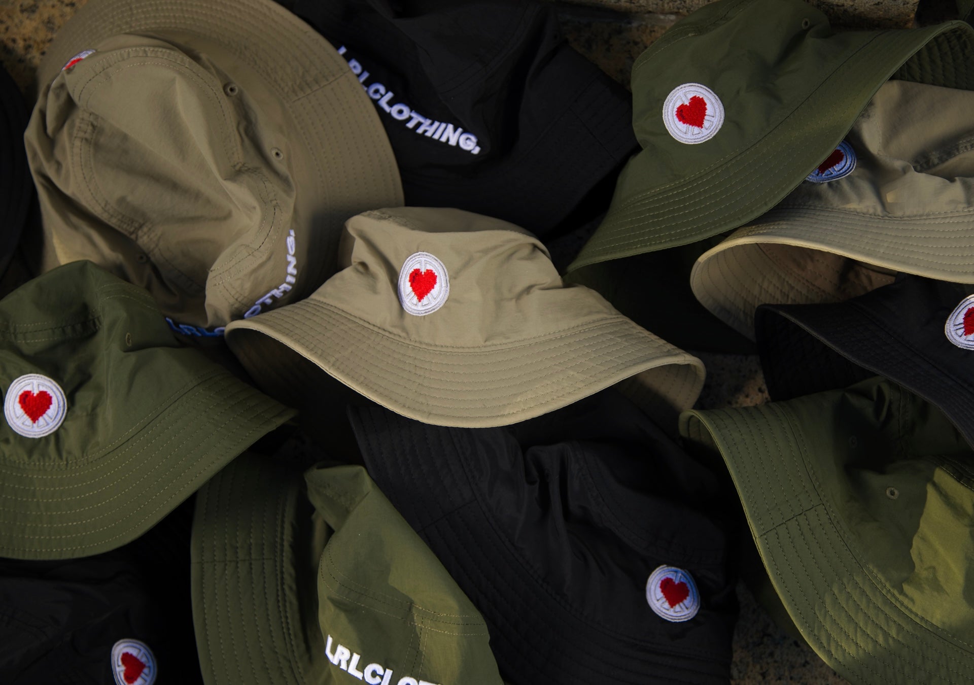 “Unisex Tan Nylon Bucket Hat”