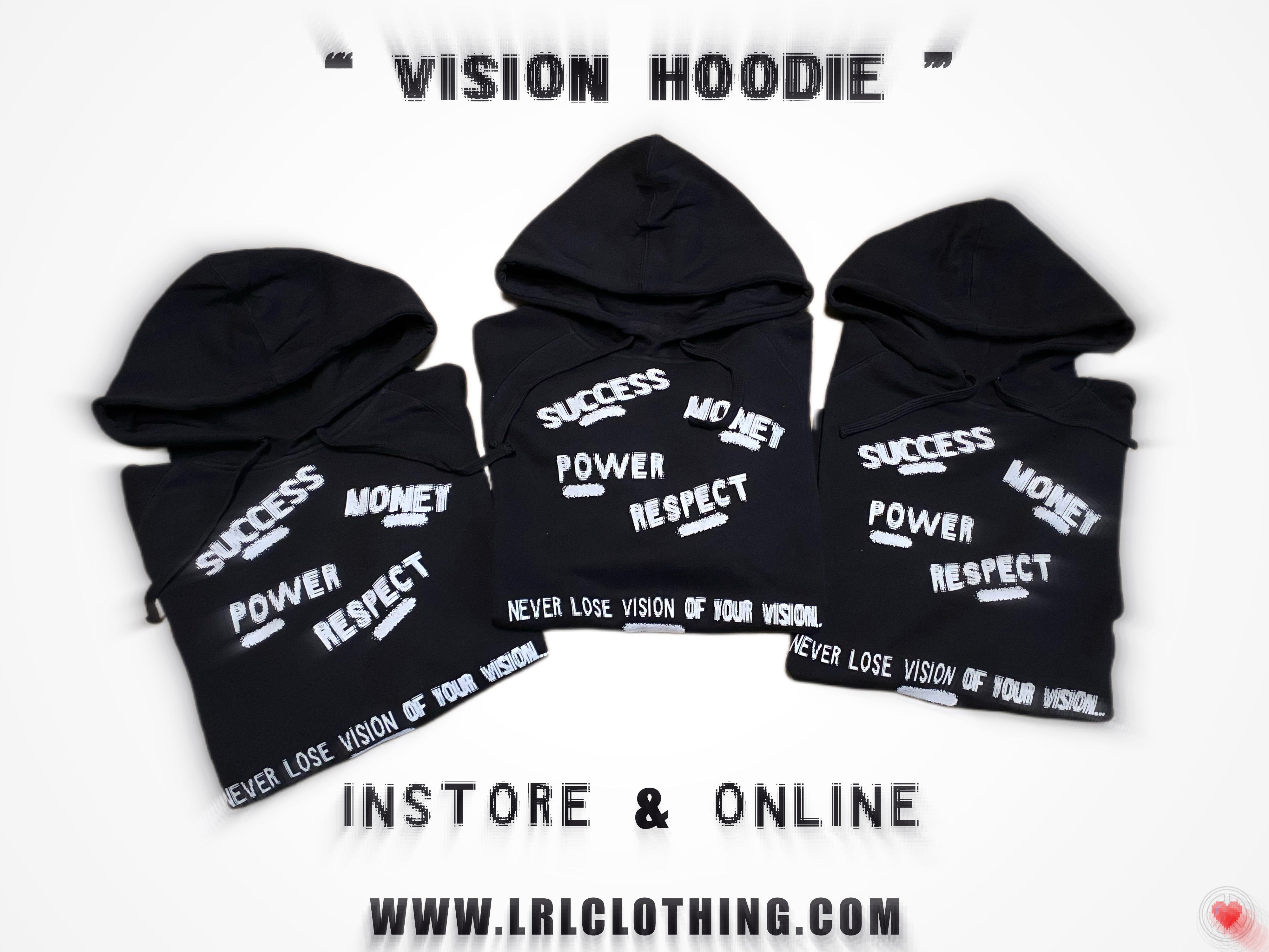 “Unisex Black Vision Hoodie”