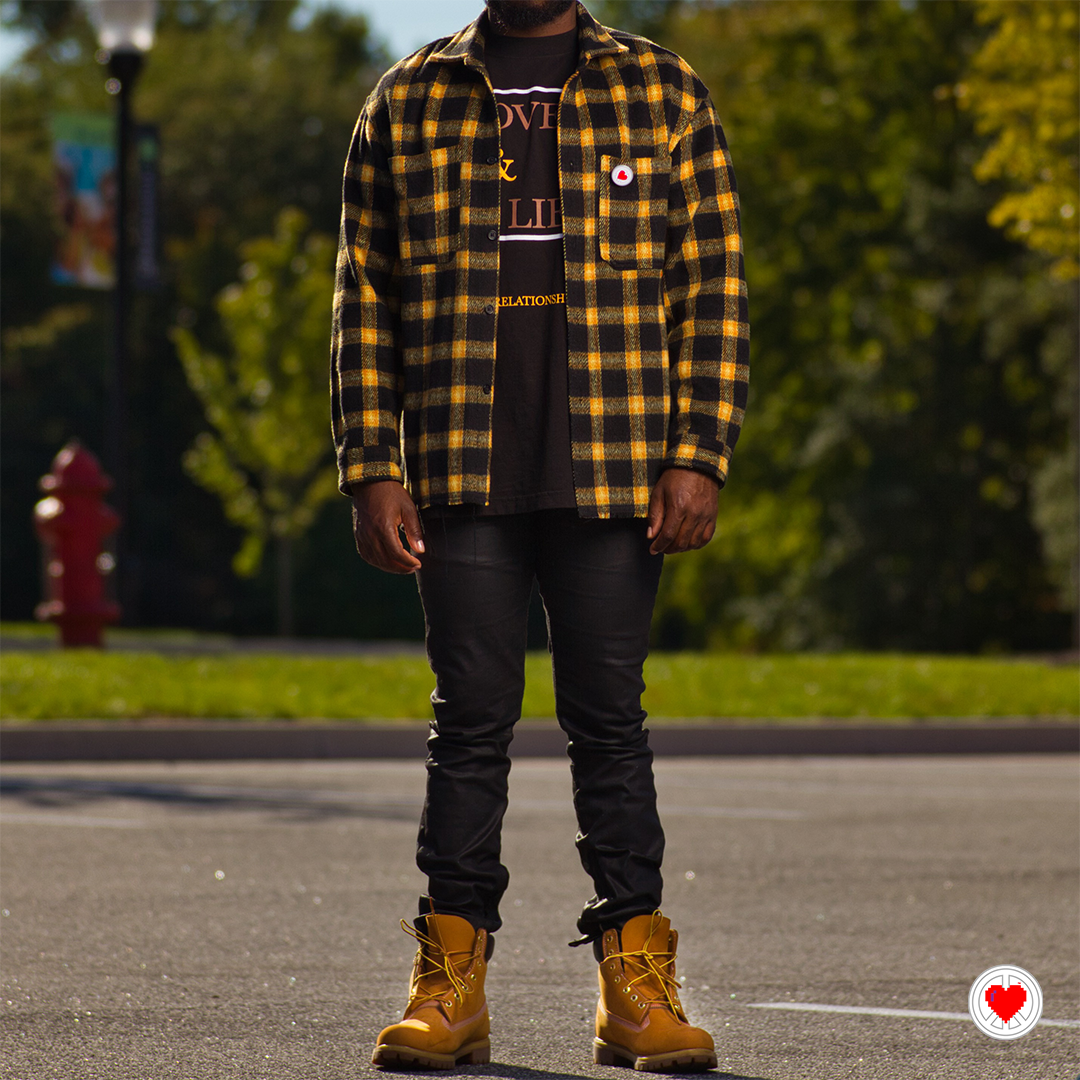 “Unisex Oversized Black Love & Lies Tees”